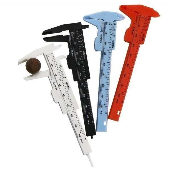 Oem Mini plastikinis suportas 0-80 mm - baltas - matavimo įrankis