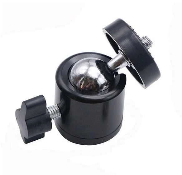Oem Mini rutulinė galvutė 360 – pasukama – skirta 1/4 colio varžtui su 1/4 colio skyle