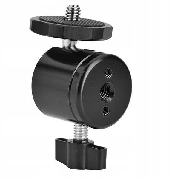 Oem Mini rutulinė galvutė 360 – pasukama – skirta 1/4 colio varžtui su 1/4 colio skyle