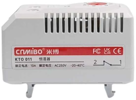 Oem Mini termostatas - 0°-60°C - NC - KTO011 - 230VAC - atidarymo reguliatorius