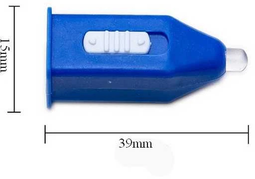 Oem Mini UV LED žibintuvėlis – spalvų derinys – mėlyna šviesa – ultravioletinė