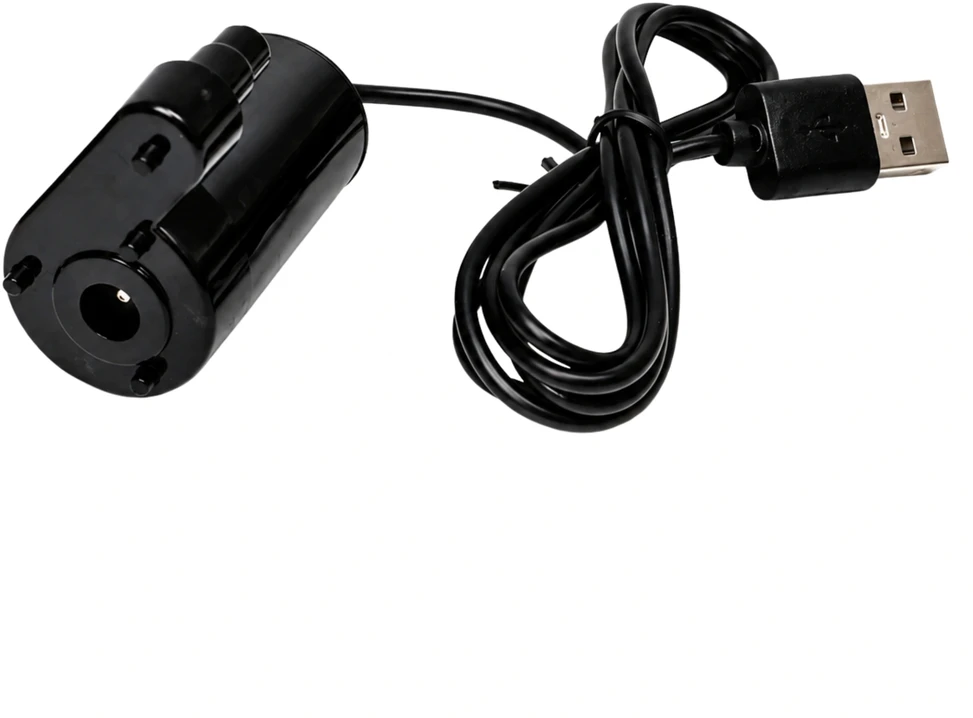 Mini vandens pompa su USB laidu - DC 5V - vertikali - skysčio pompa, juoda