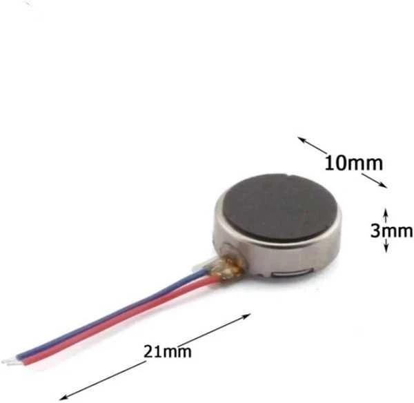 Mini vibracinis variklis su matmenimis