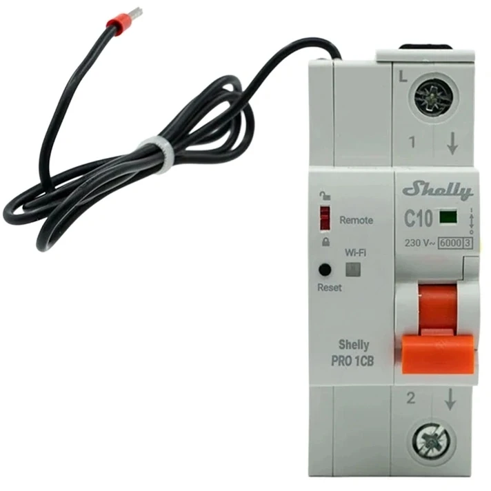 Miniature Circuit Breaker SHELLY Pro 1CB C10