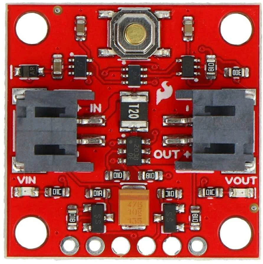 SparkFun Mk2 maitinimo jungiklio plokštė su JST jungtimis