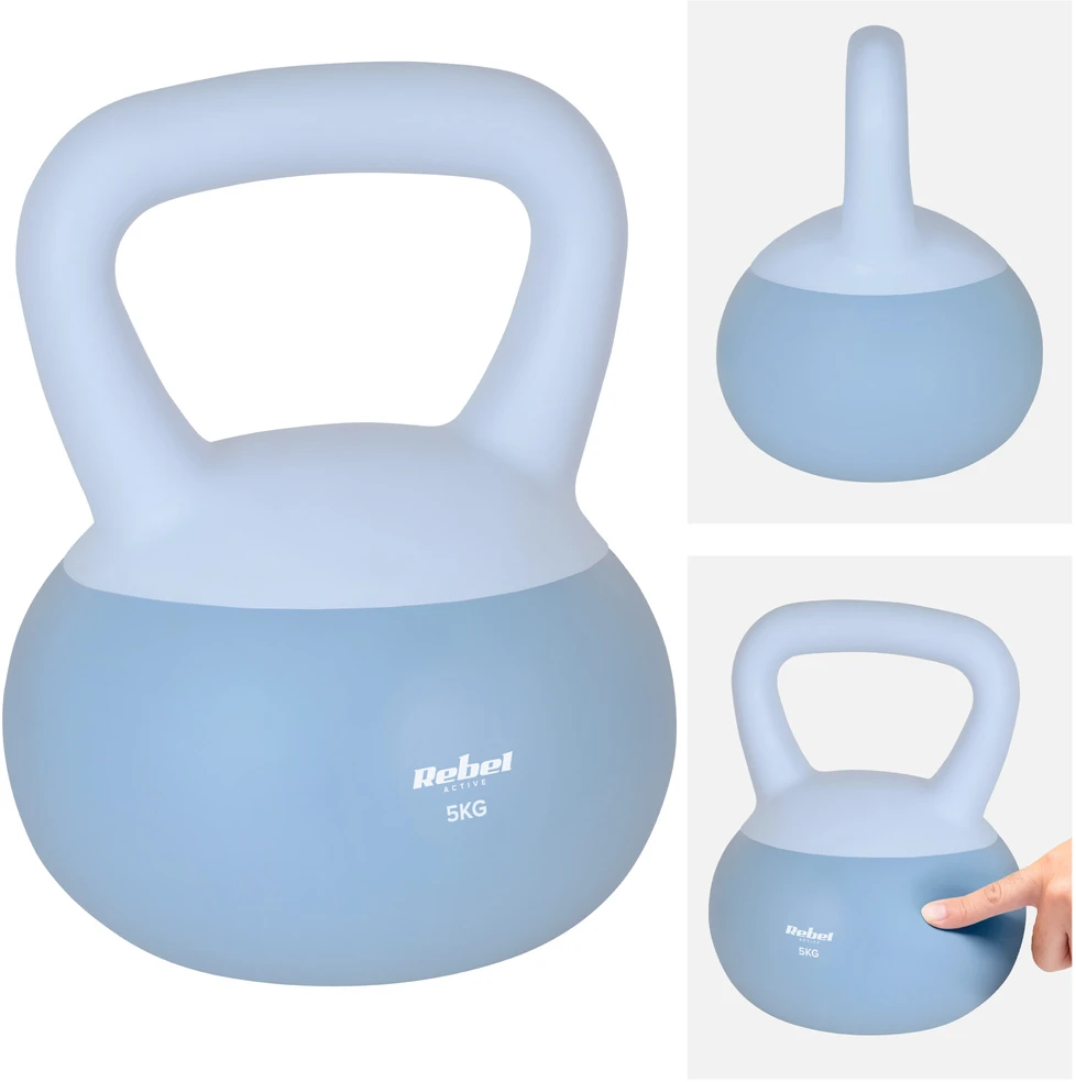 Soft Minkštas vinilo svarmuo 5kg REBEL ACTIVE
