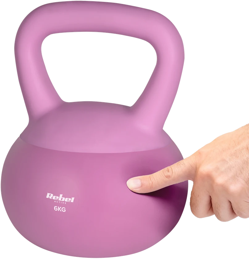 Soft Minkštas vinilo svarmuo 6kg REBEL ACTIVE