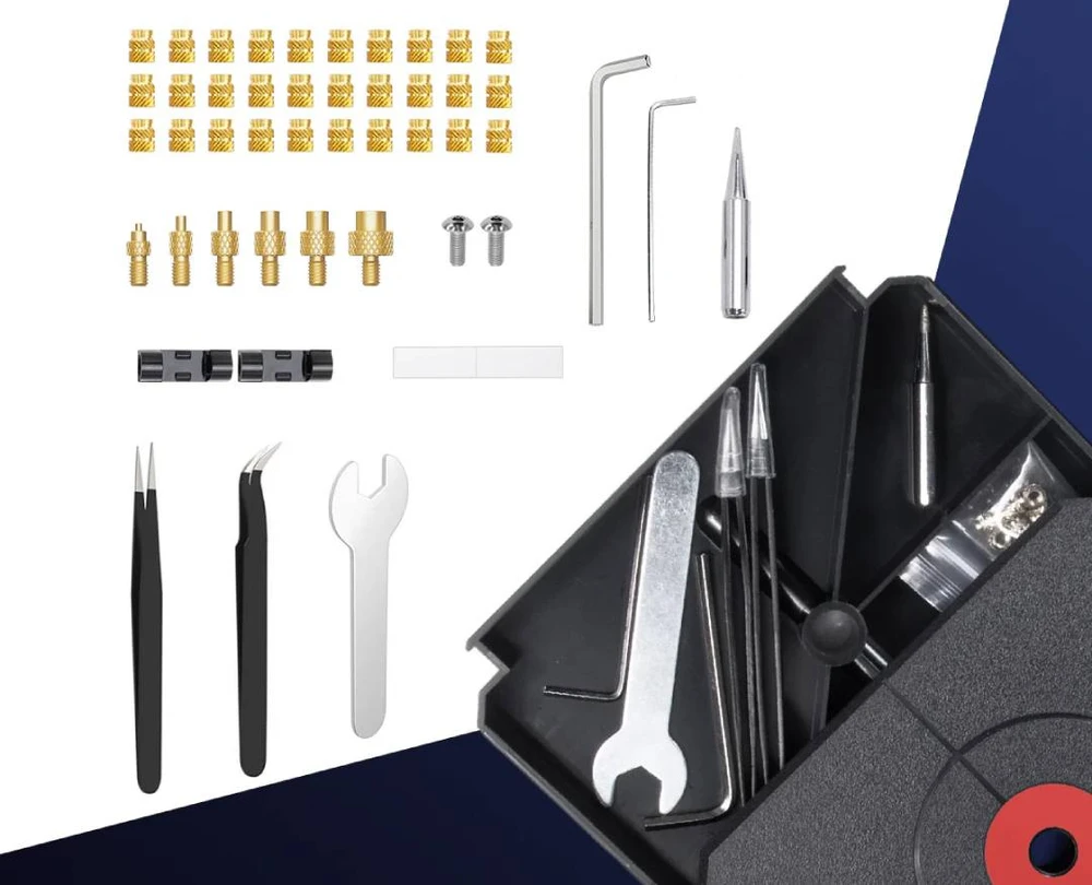 Mintion Nutopress Pro – srieginių įdėklų suvirinimo presas – įdėklai – 3D spausdinimui – 90 W