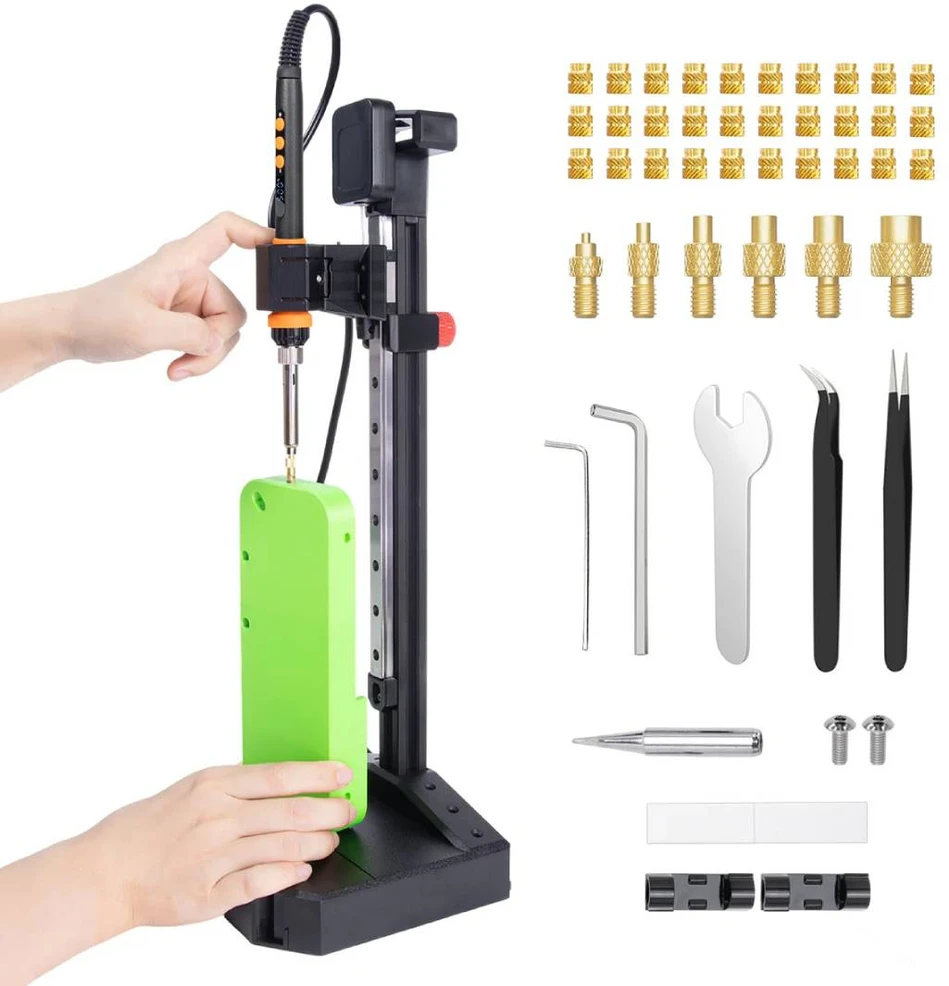 Mintion Nutopress Pro – srieginių įdėklų suvirinimo presas – įdėklai – 3D spausdinimui – 90 W