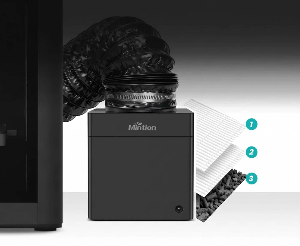 Mintion V1 – oro valytuvas 3D spausdintuvams