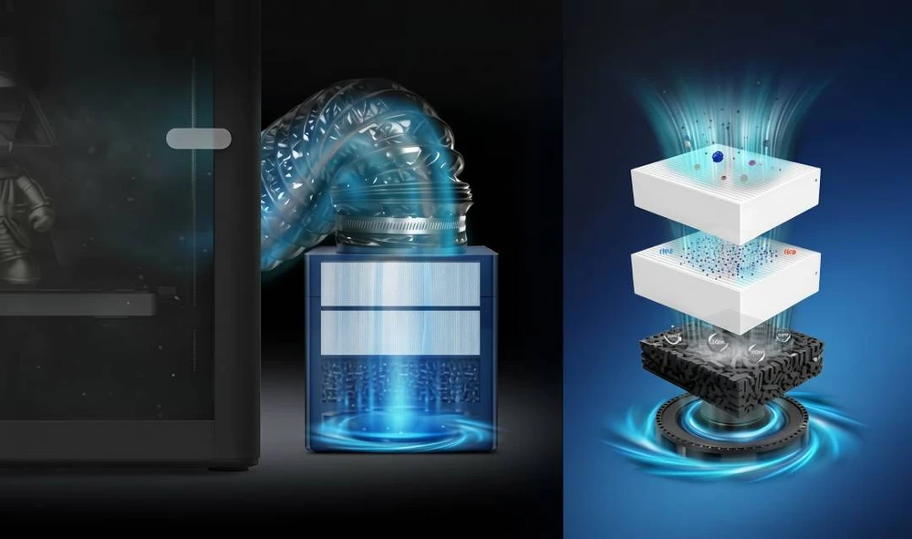Mintion V1 – oro valytuvas 3D spausdintuvams