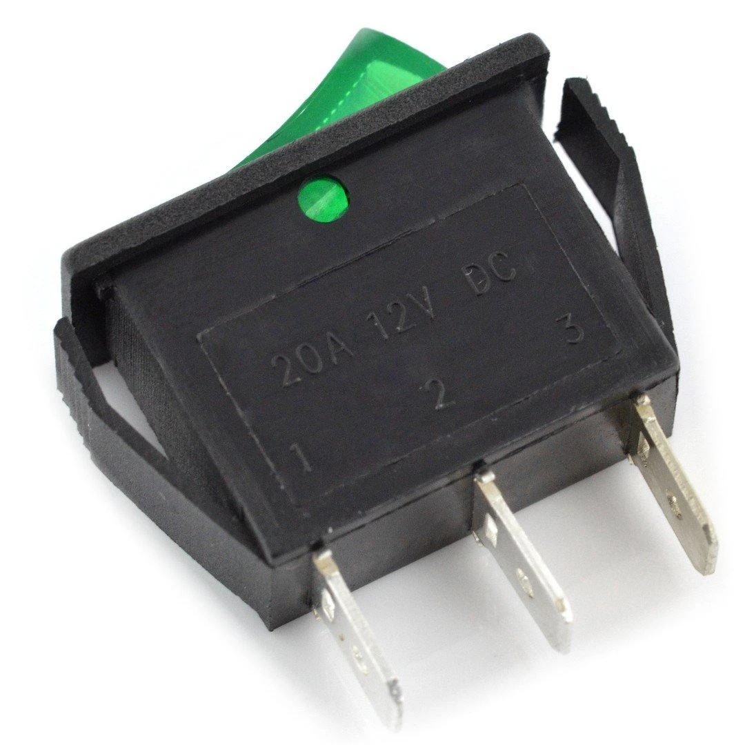 MK111 20A 12V jungiklis su trimis kontaktinėmis kojelėmis