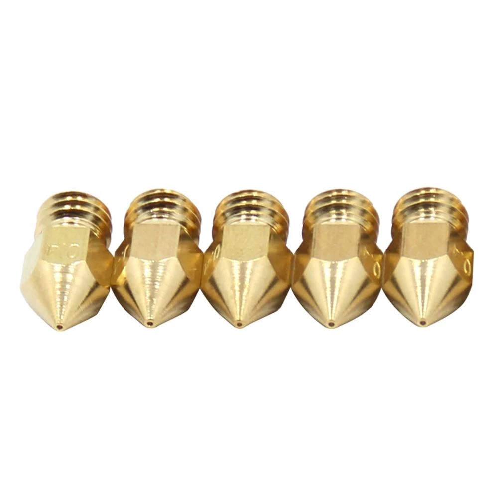 MK8 žalvariniai antgaliai 1.0mm - 5 vienetų rinkinys