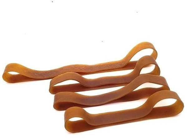 Oem Modeliavimo guma - žiedas 145mm x 3mm - su silikonu - ruda