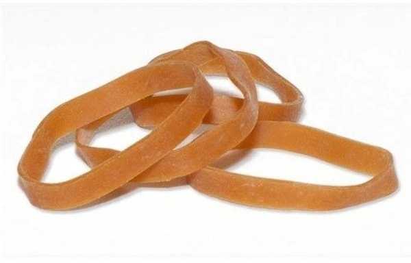 Oem Modeliavimo guma - žiedas 145mm x 3mm - su silikonu - ruda