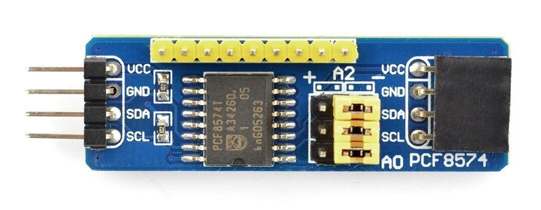 PCF8574 GPIO išplėtimo plokštė su I2C sąsaja