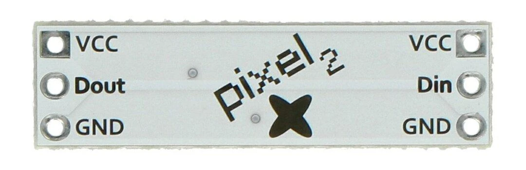 Pixel x2 LED modulis su kontaktų žymėjimu