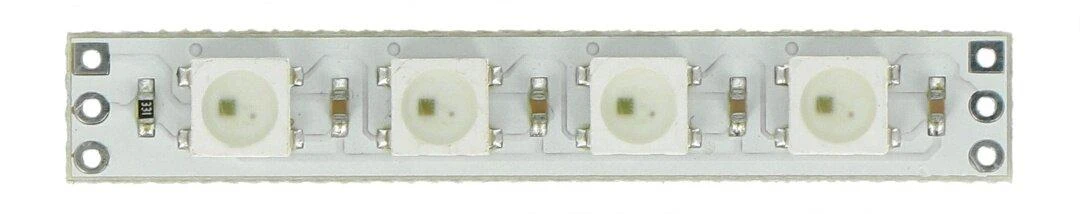 WS2812B LED modulis su 4 diodais