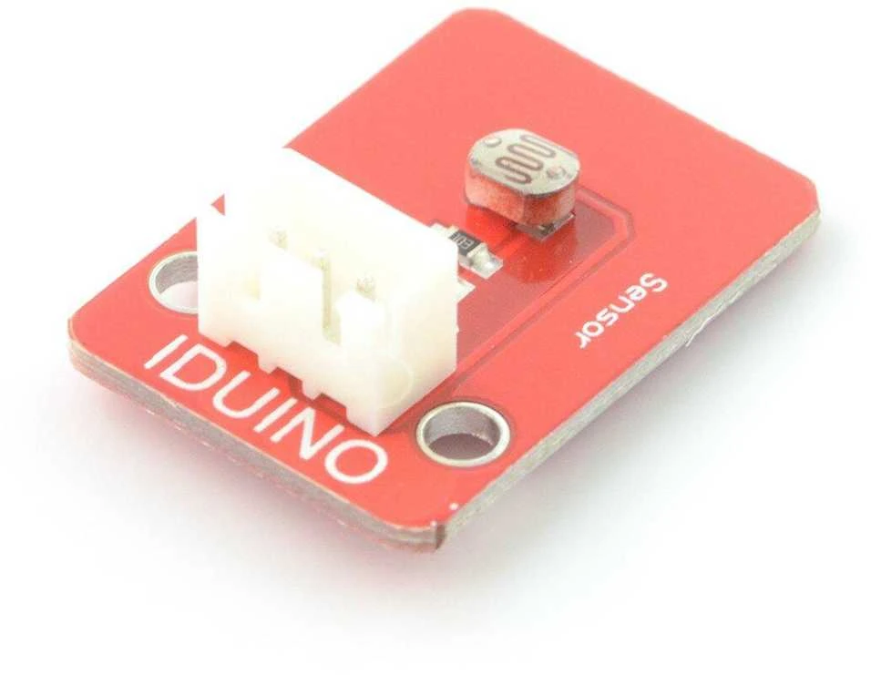 Iduino fotorezistoriaus modulis su jungtimi
