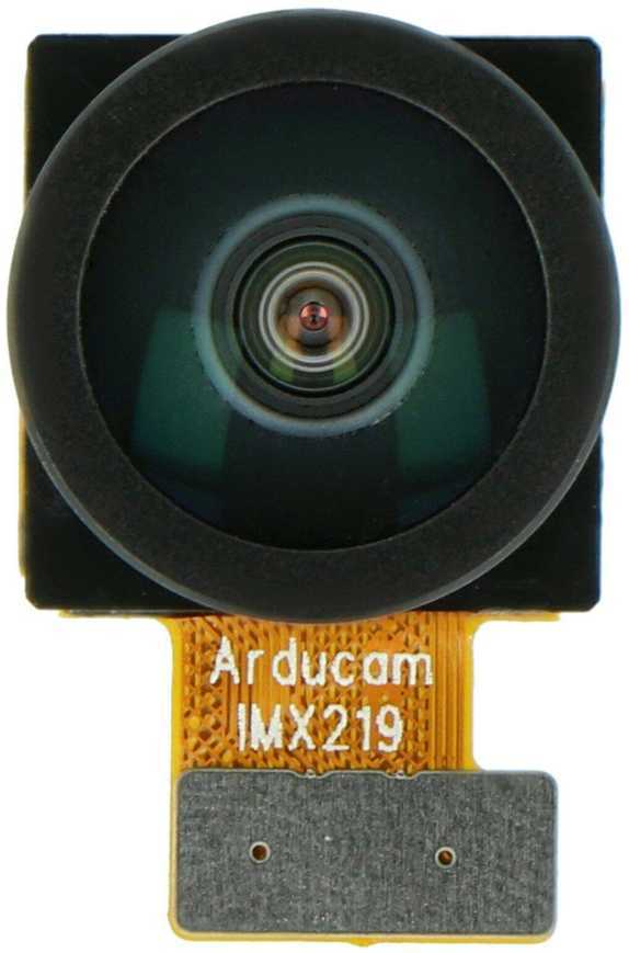 Modulis su M12 tvirtinamu objektyvu IMX219 8Mpx, fisheye, skirtas Raspberry Pi V2 kamerai, ArduCam B0180
