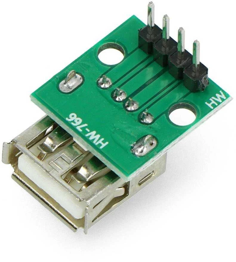 HW-766 USB modulis su suvirintais kontaktais