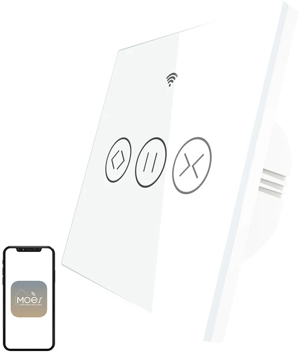 MOES WRS-EUC-WH-MS Smart Roller Shutter Switch