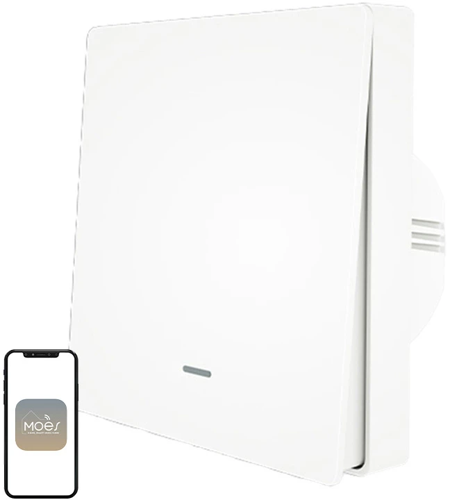 MOES ZS-B-EU1 „ZigBee“ 1 kanalo šviesos jungiklis
