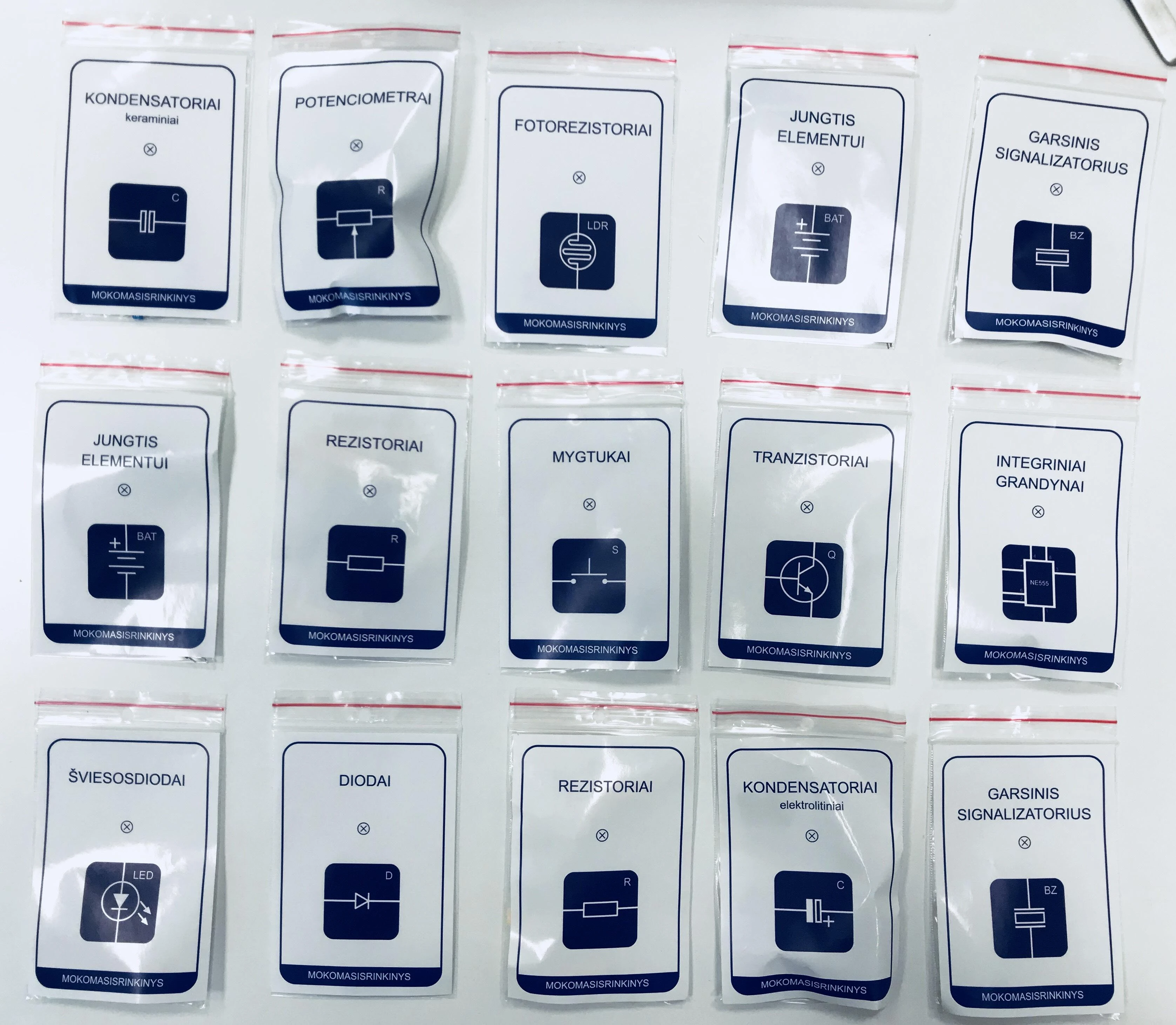 Anodas Electronics Mokomasis Elektronikos Rinkinys - Elektrinės grandinės