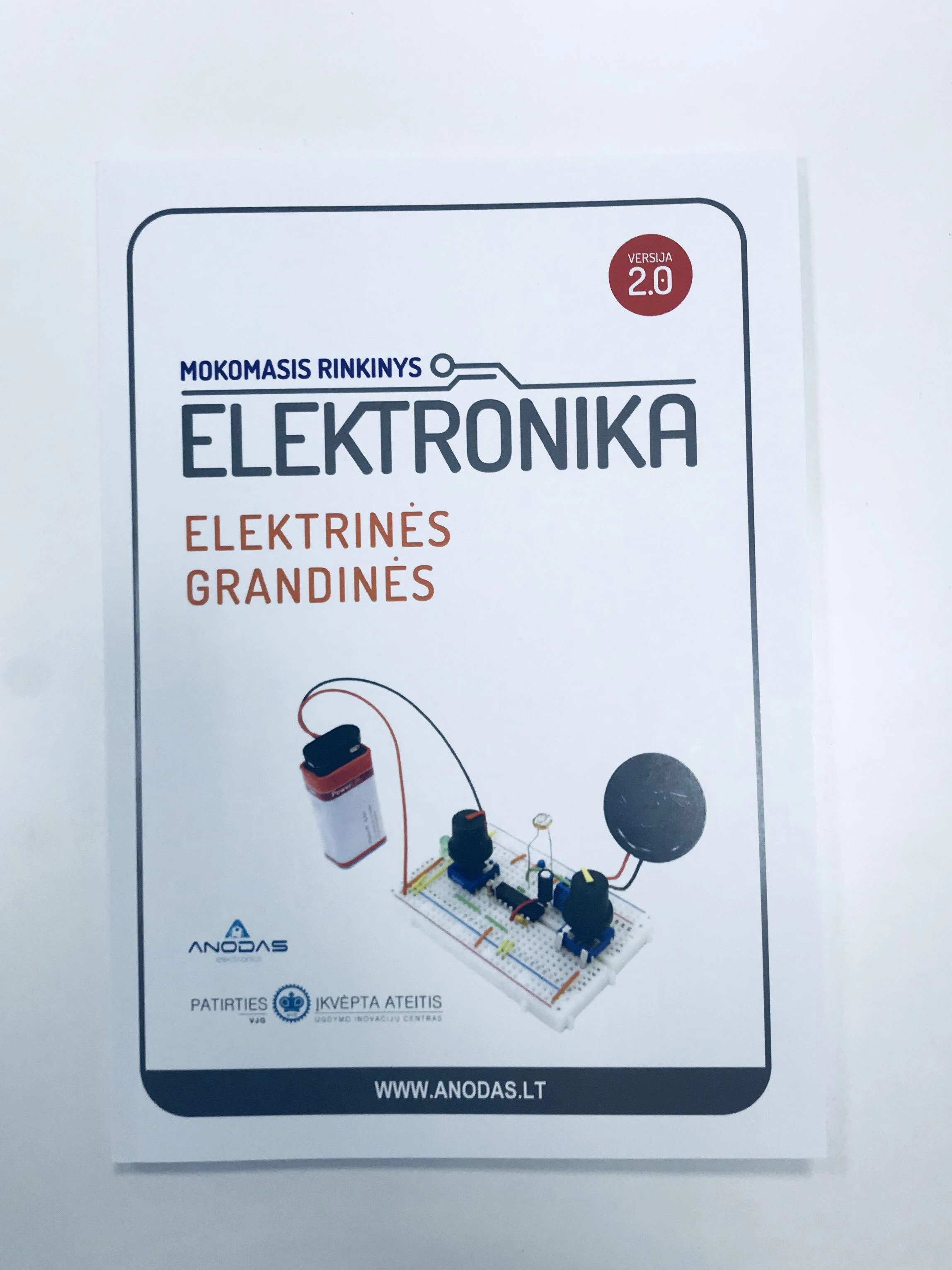 Anodas Electronics Mokomasis Elektronikos Rinkinys - Elektrinės grandinės