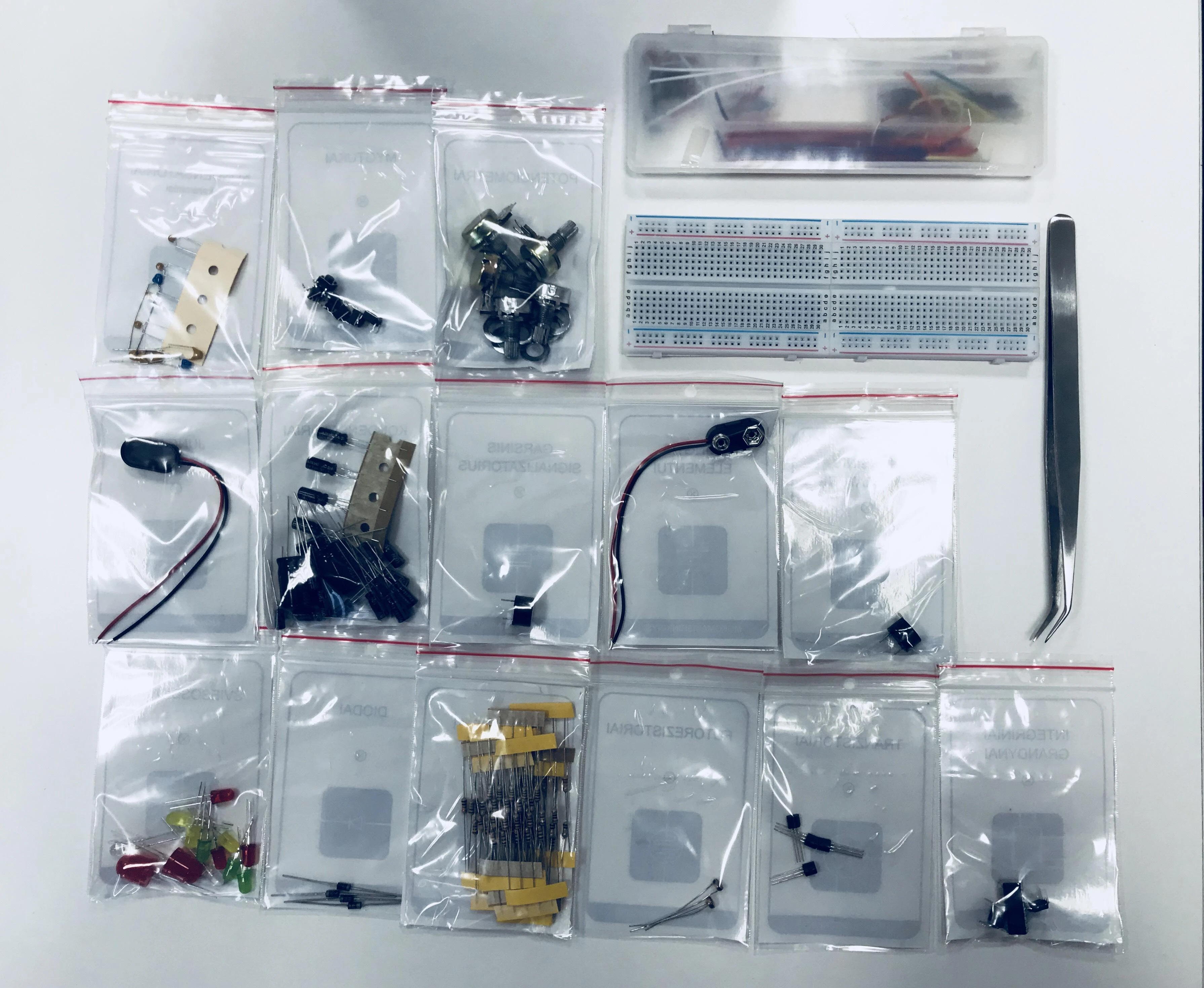 Anodas Electronics Mokomasis Elektronikos Rinkinys - Elektrinės grandinės
