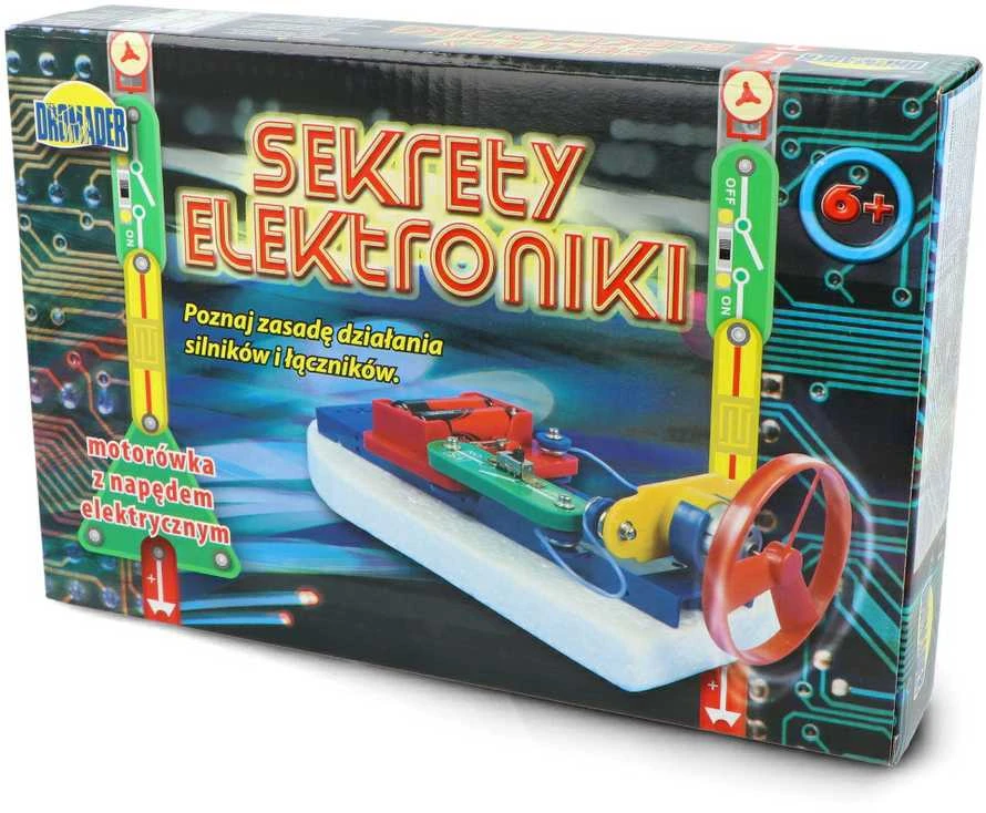 Dromader Ilgis 16Cm Elektronikos paslaptys''Motorizuota valtis ir kiti bandymai''