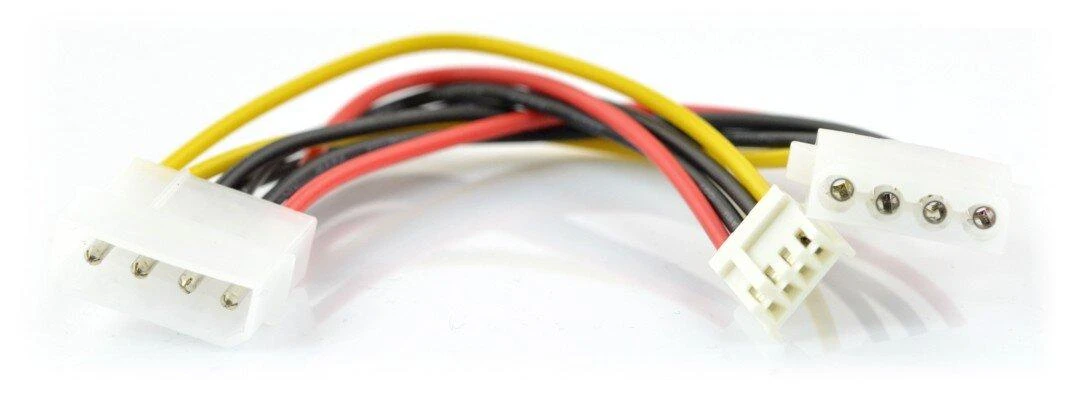 Akyga Oem Molex maitinimo laidas mini-Molex + Molex - 15cm