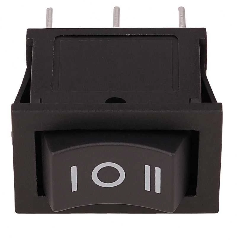 Oem Momentinis svirtinis jungiklis - monostabilus KCD1- 21x15mm (ĮJUNGTA)-IŠJUNGTA-(ĮJUNGTA) 250V - 3 kontaktų