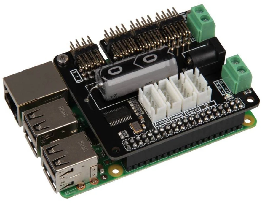 MotoPi – 16 kanalų PWM servo valdiklis, skirtas Raspberry Pi – Joy-IT RB-Moto3