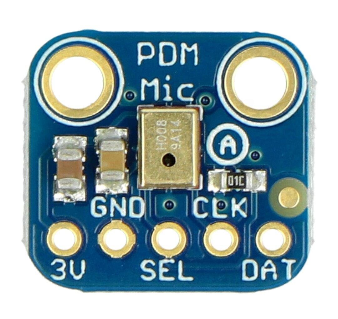 MP34DT01-M, PDM MEMS mikrofonas, Adafruit 3492