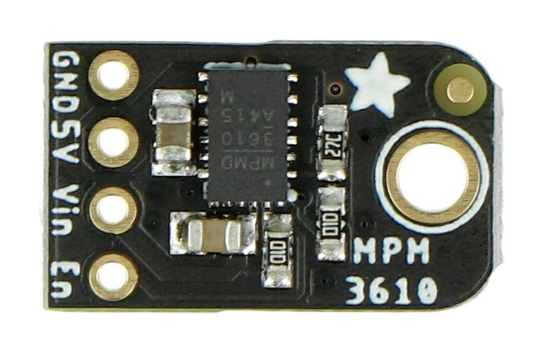 MPM3610 įtampos keitiklio modulis iš viršaus