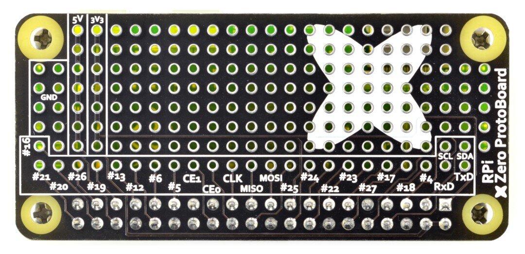 Msx Elektronika Proto plokštė, skirta Raspberry Pi Zero