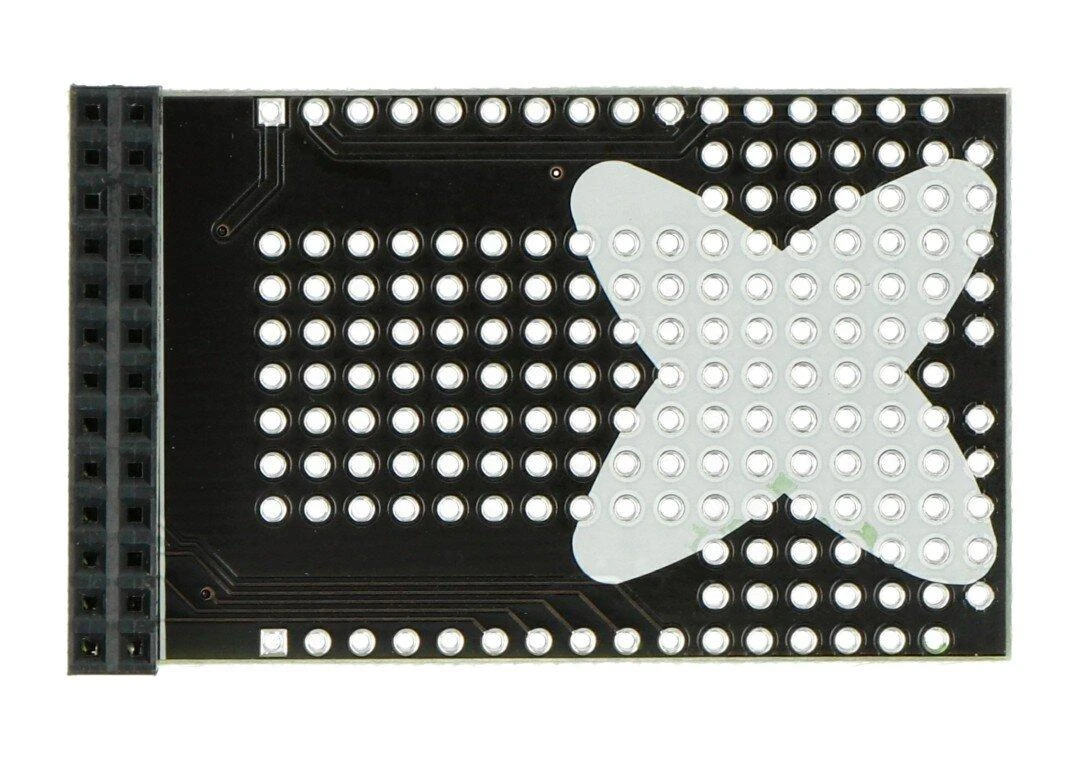 Msx Elektronika maketavimo plokštė su X formos kontaktų zona