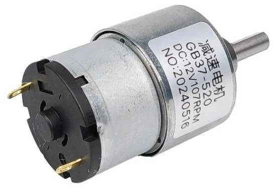 MT90 variklis su pavarų dėže - nuolatinės srovės variklis 12V 120 aps./min.