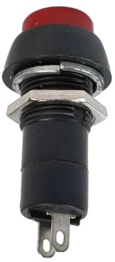 Mygtukas PBS-11A - 250V 1A - bistabilus - apvalus - raudonas