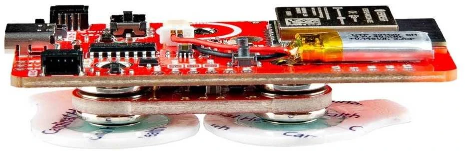 MyoWare 2.0 Wireless Shield – MyoWare 2.0 raumenų jutiklio išplėtimo modulis – ESP32-WROOM – SparkFun DEV-23387