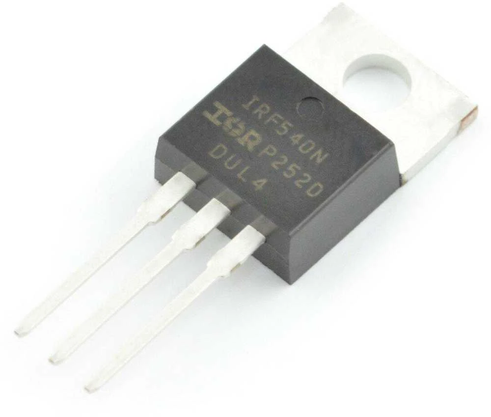 IRF540N MOSFET tranzistorius TO-220 korpuse