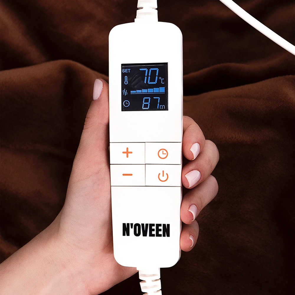 Noveen Oem N'OVEEN EB655 RUDA elektrinė antklodė 180 x 130 cm