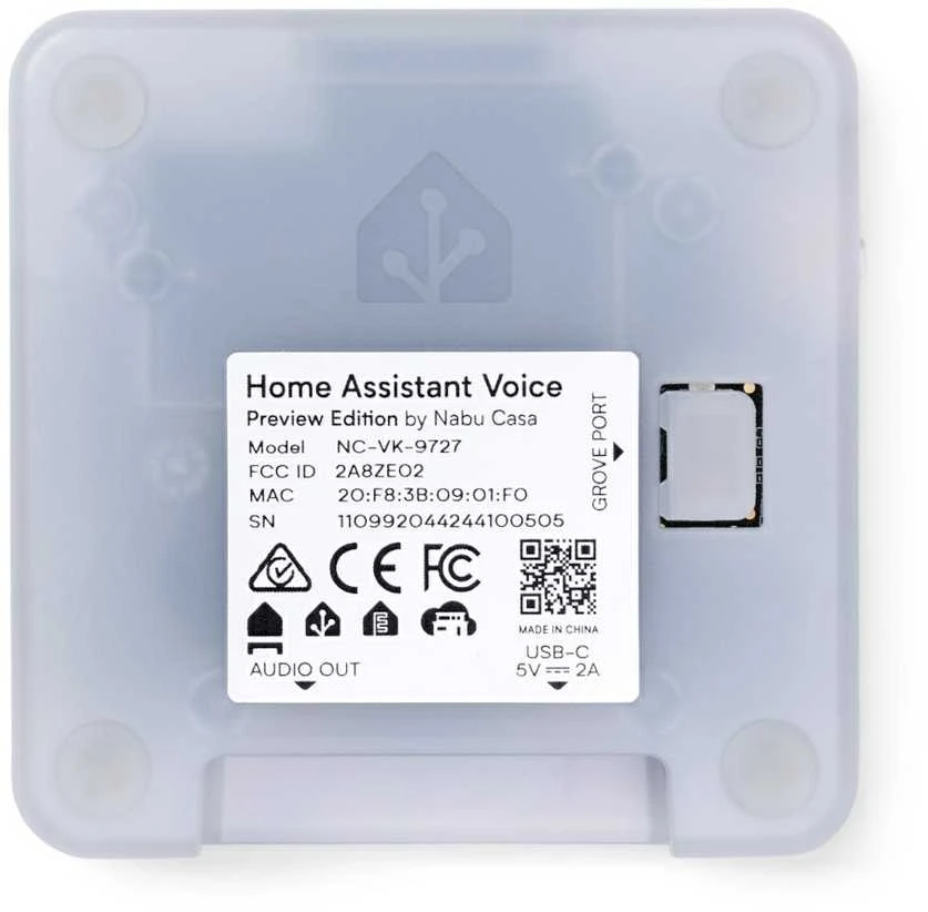 Nabu Casa Home Assistant Voice Preview Edition Balso asistentas