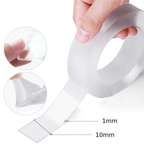 Oem NANO dvipusė juosta - 13x43mm - 60 vnt - dėžutėje
