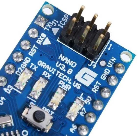 Generic NANO V3.0 16MHz USB – ATmega328P – CH340 – Klonas – suderinamas su Arduino 1.8