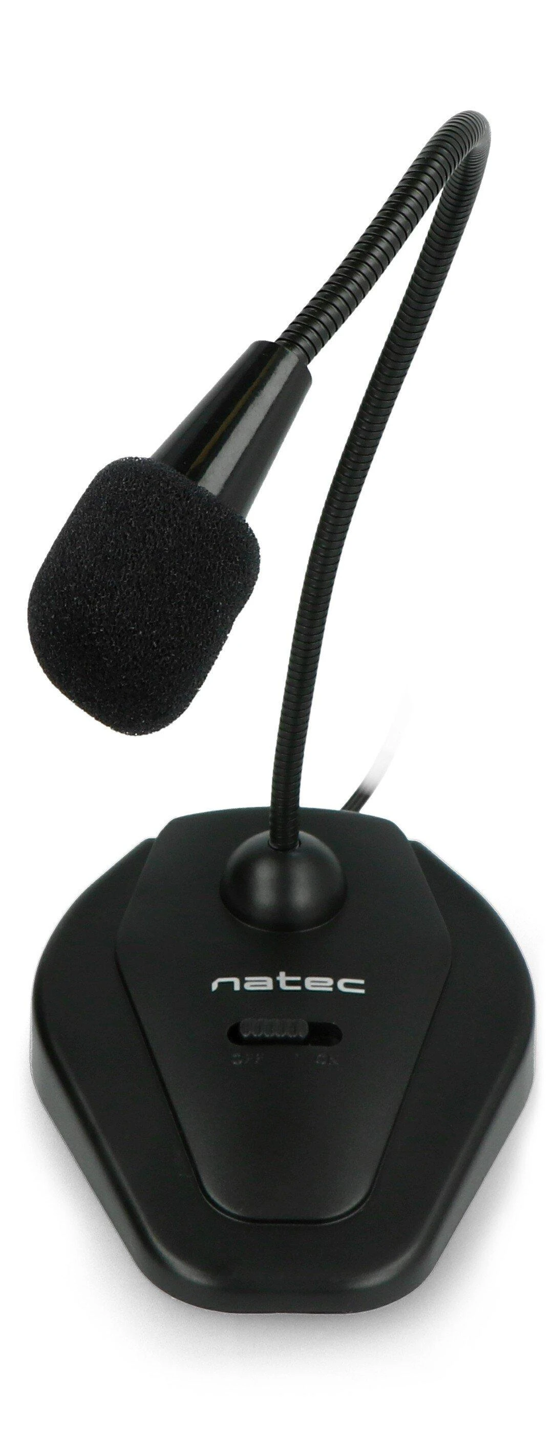 NATEC mikrofonas Giraffe 2 juodas