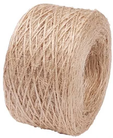 Oem Natūralaus džiuto virvelė 100g - siūlai "pasidaryk pats" dekoracijoms ~40mb