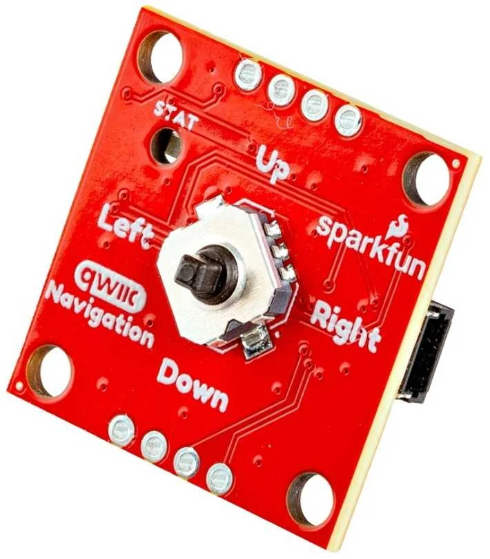 SparkFun navigacijos modulis su krypties žymomis