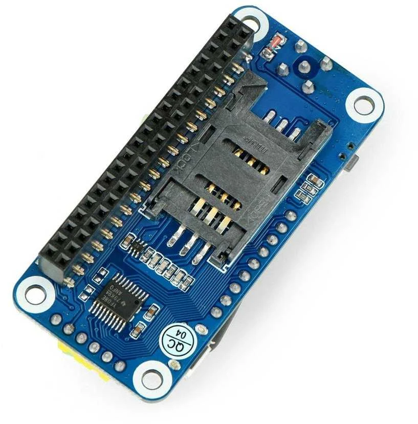 NB-IoT HAT išplėtimo plokštė su SIM kortelės lizdu